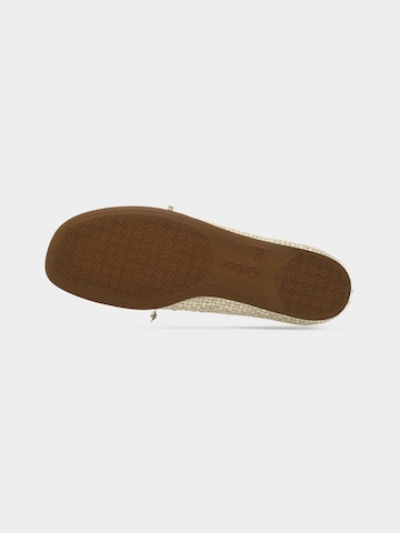 GABOR Strap ballerina in Gold