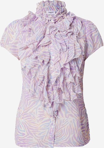 SAINT TROPEZ - Blusa en lila: frente