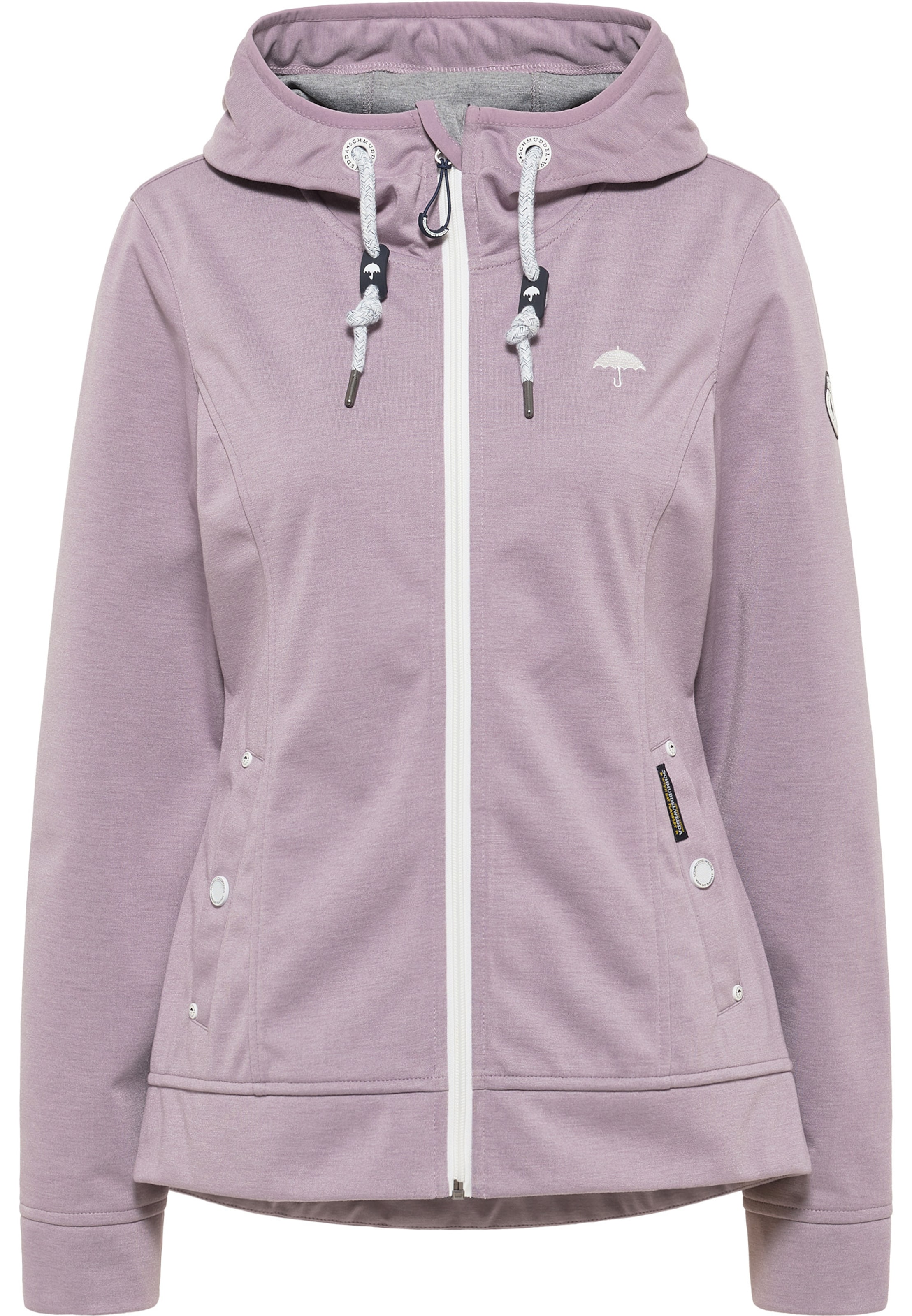 Schmuddelwedda - Chaqueta funcional 'Kianna' en lila: frente