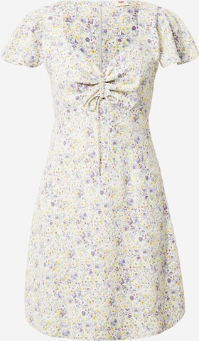 LEVI'S ® Klänning 'Skylar Flutter Dress' i vit: framsida