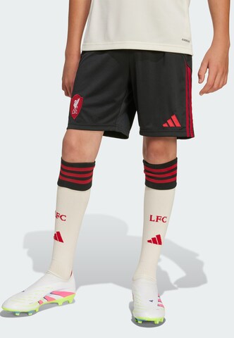 Regular Pantalon de sport 'Liverpool FC 25/26' ADIDAS PERFORMANCE en noir : devant