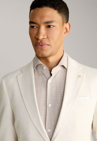 Coupe slim Veste de costume ' Hawksley ' JOOP! en blanc