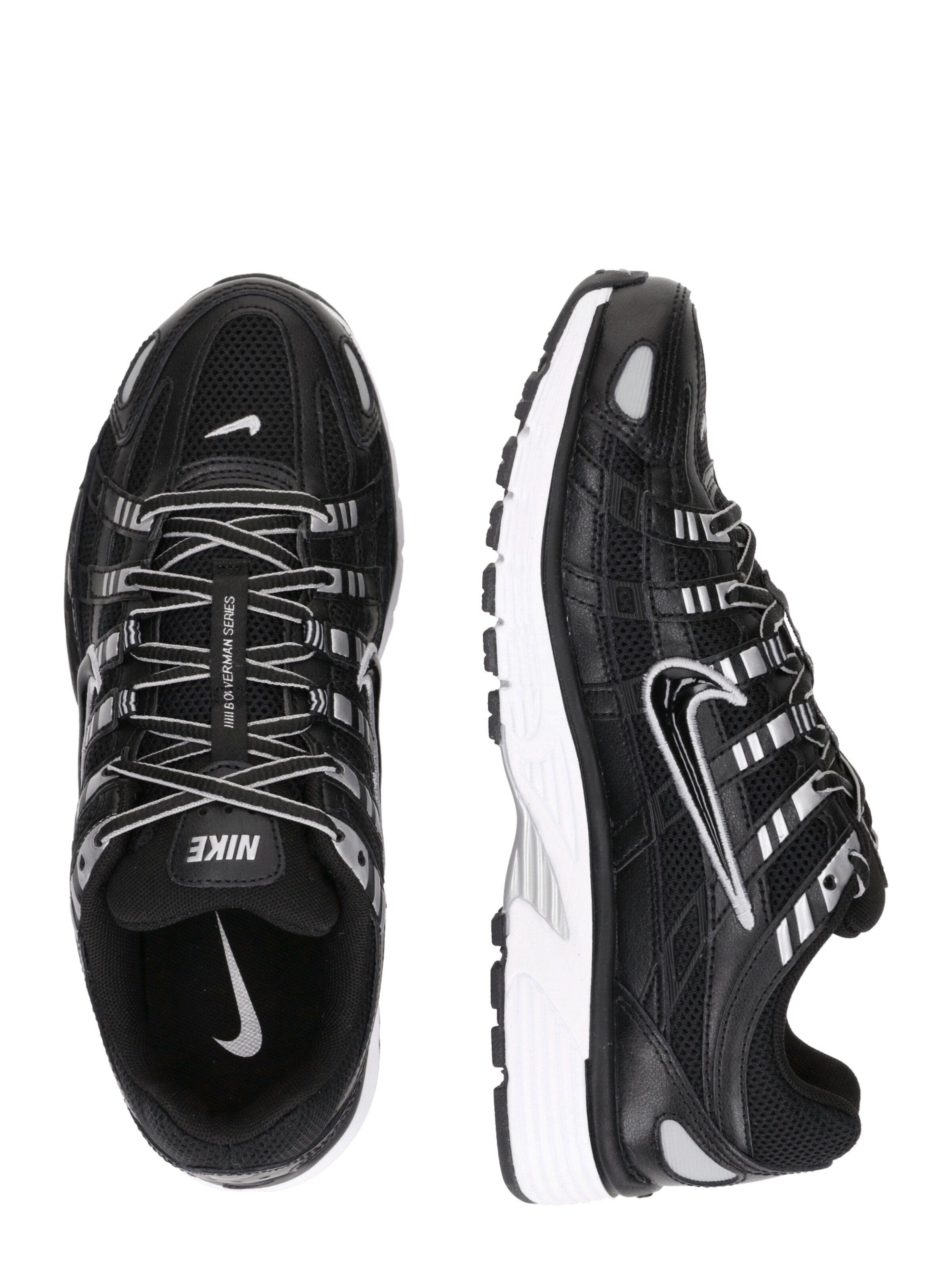 Baskets basses 'P-6000' Nike Sportswear en noir