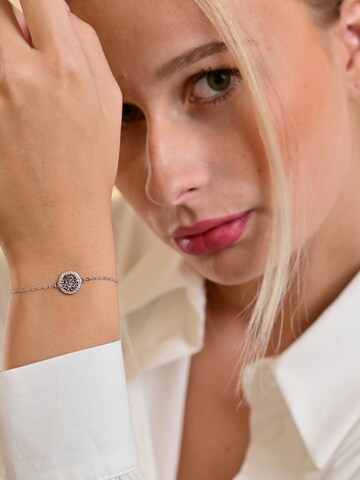 Akzent Bracelet 'Gordana' in Silver: front