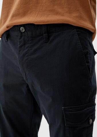 regular Pantaloni cargo di s.Oliver in blu