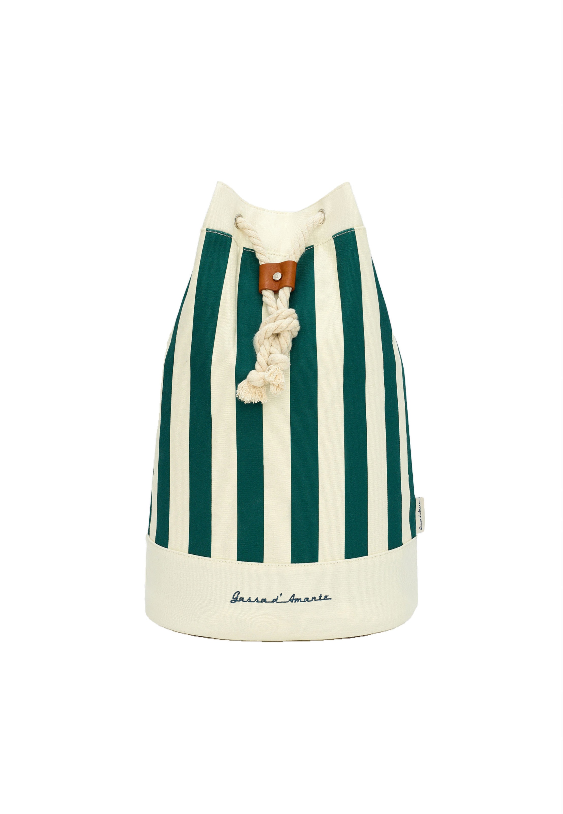 Gassa d'Amante Schoudertas 'Varigotti' in Groen: voorkant