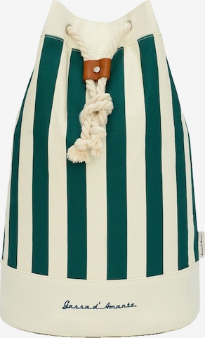 Gassa d'Amante Schoudertas 'Varigotti' in Groen: voorkant