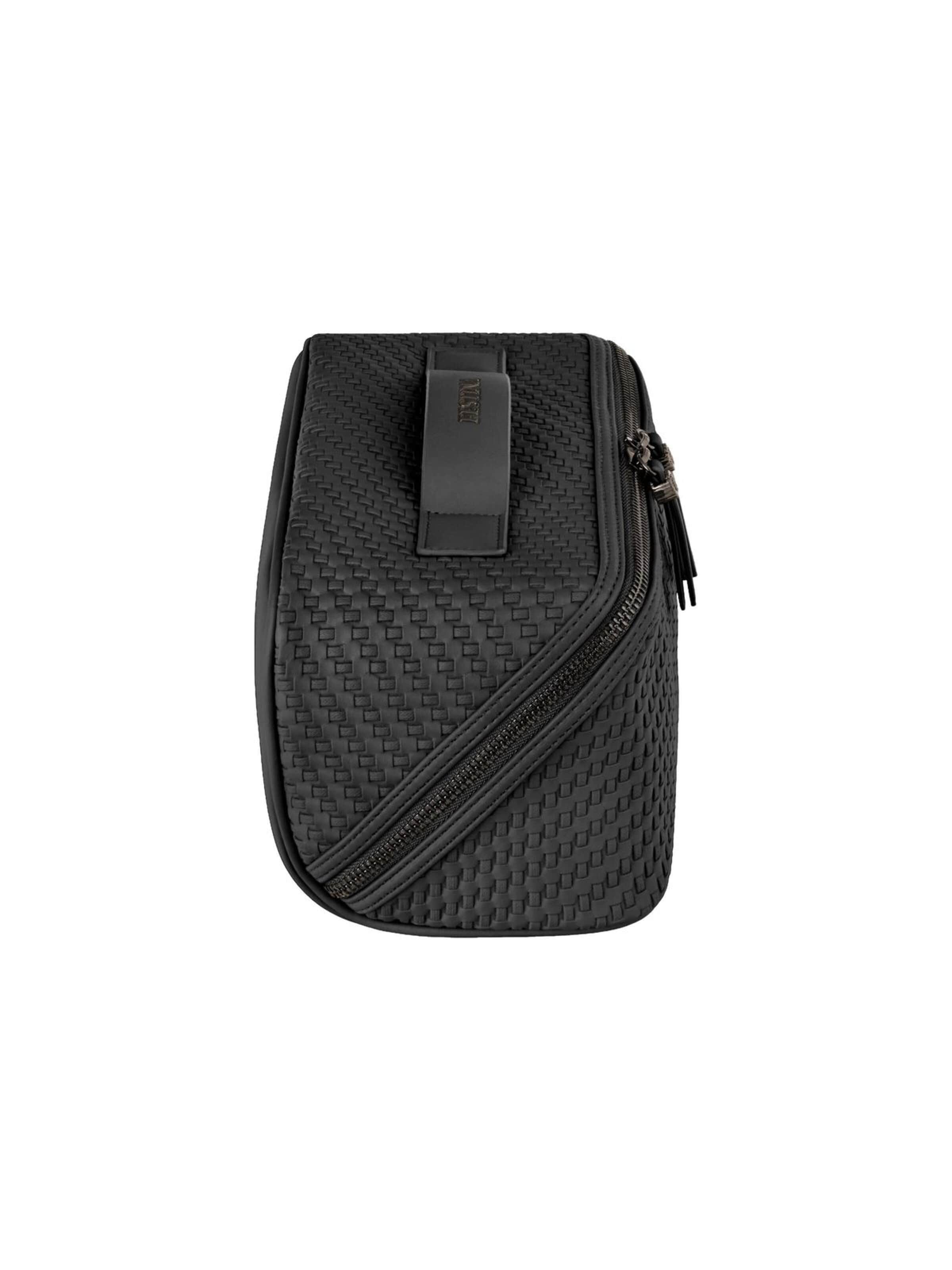 FESTINA Toilettas 'Toiletry Bag Interlace' in Zwart