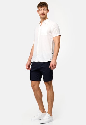 INDICODE JEANS Regular Trousers 'Sylvester' in Blue