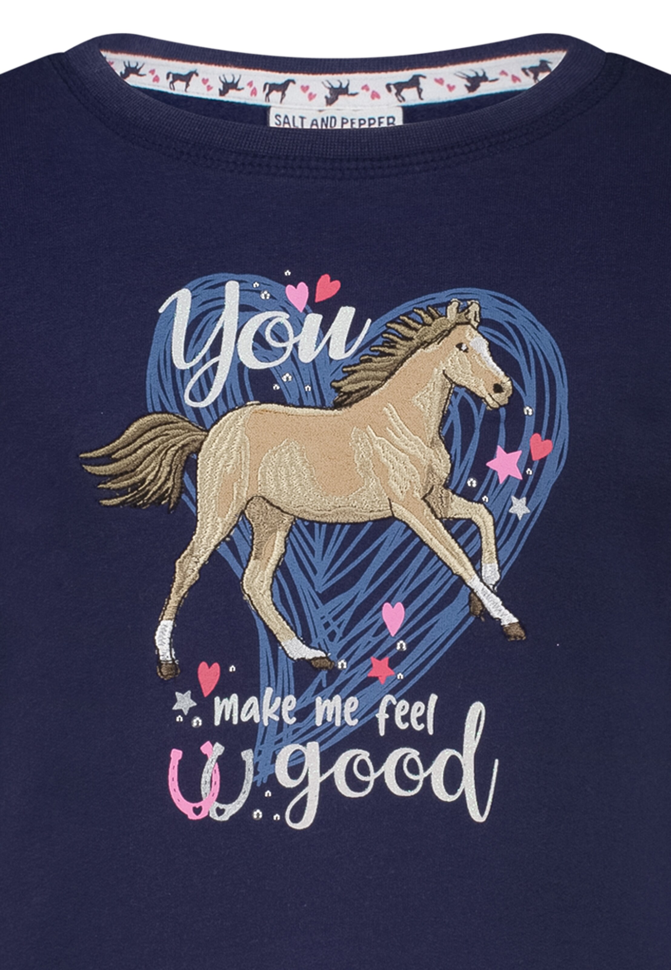 SALT AND PEPPER Kleid 'Star Stable' in Blau