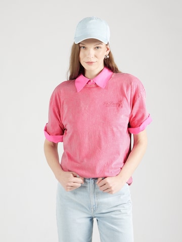 rožinė HOLLISTER Marškinėliai