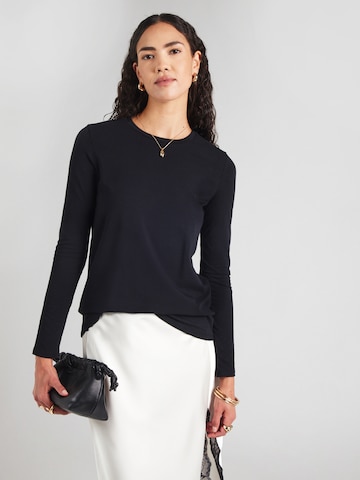 Maglietta 'CRIS' di Max Mara Leisure in nero: frontale
