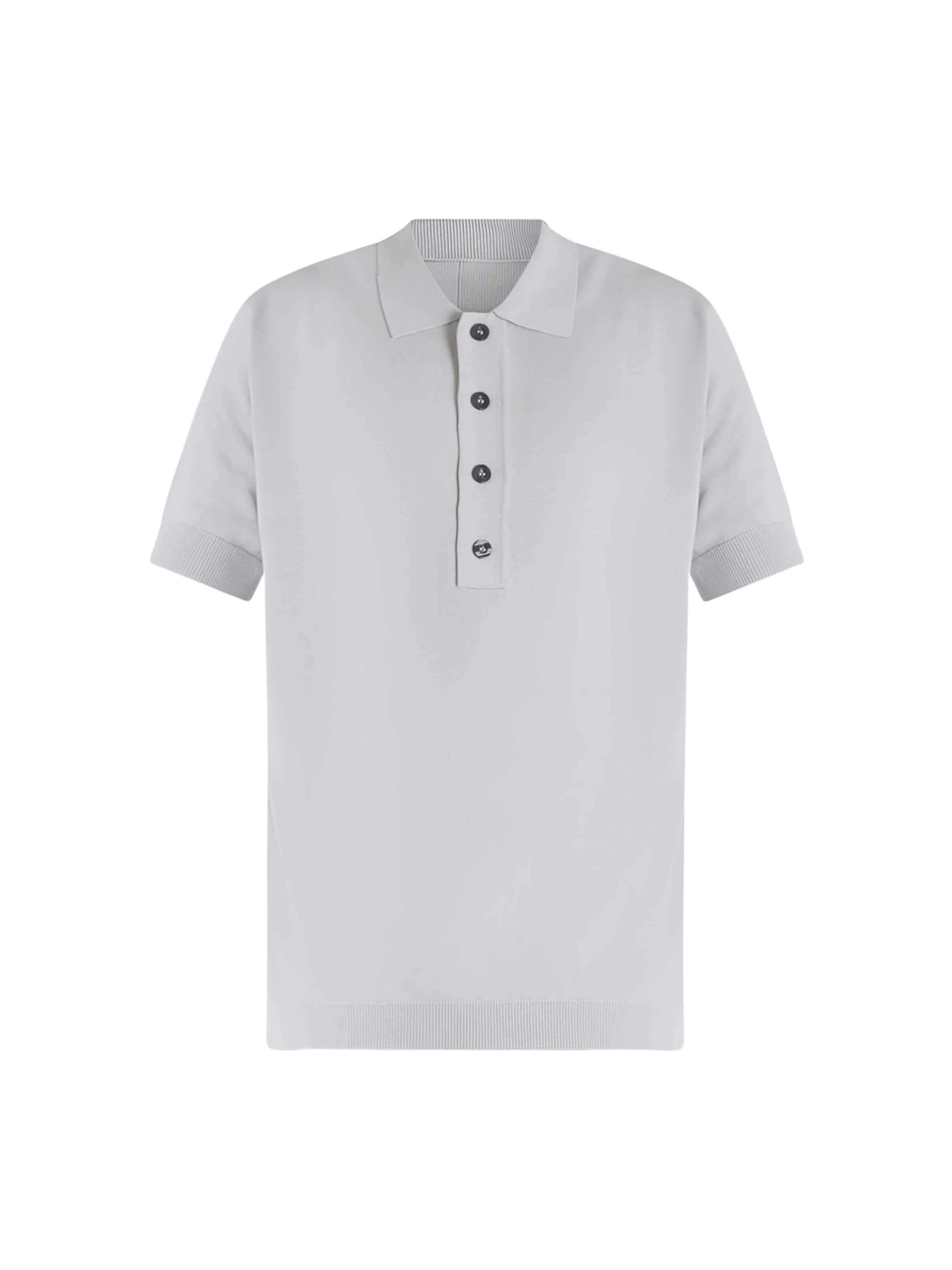 LOW BRAND Shirt in Zilver: voorkant