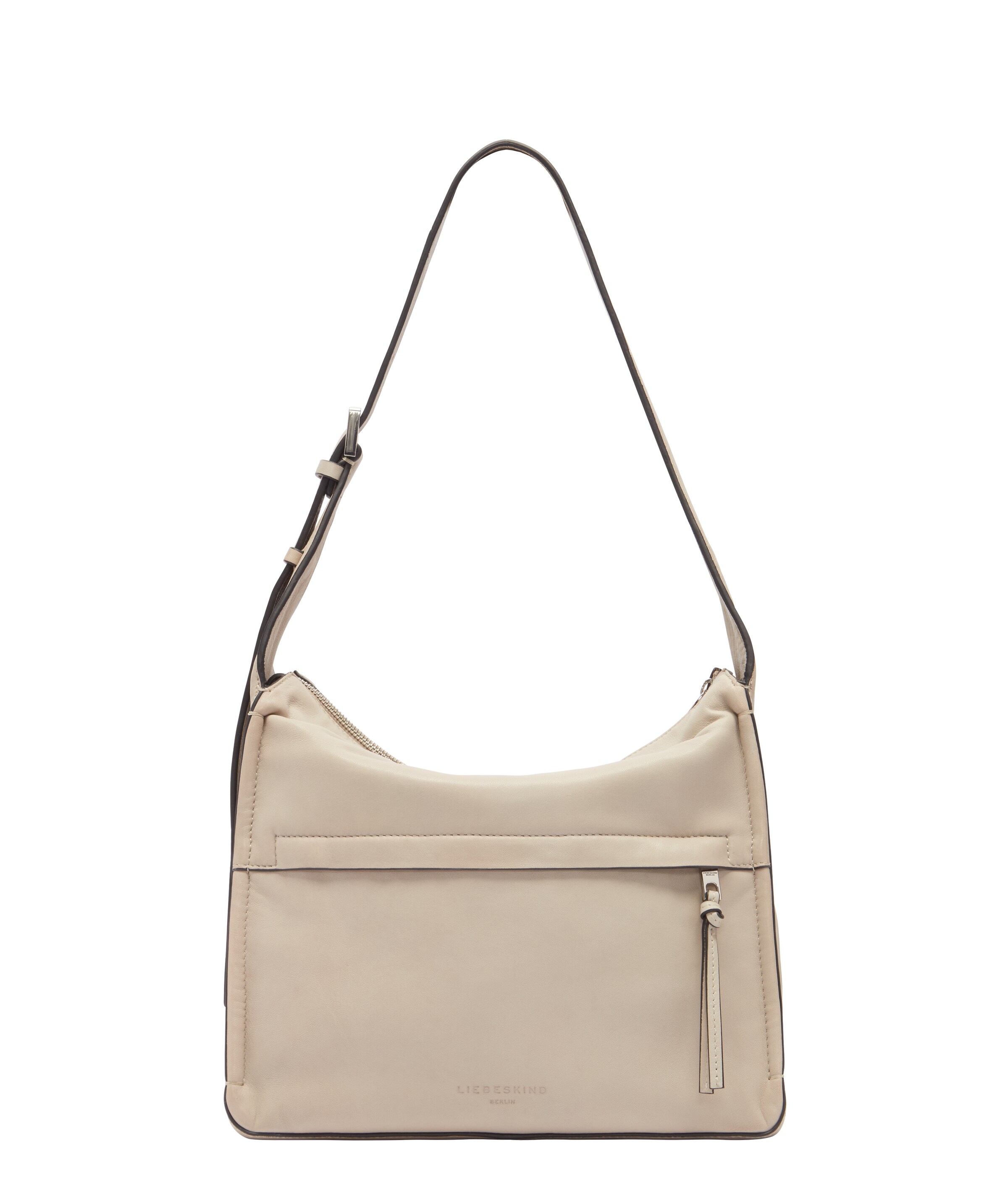 Borsa a spalla di Liebeskind Berlin in beige: frontale