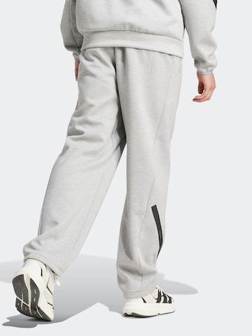 ADIDAS SPORTSWEAR Loosefit Sportbroek 'Z.N.E.' in Grijs
