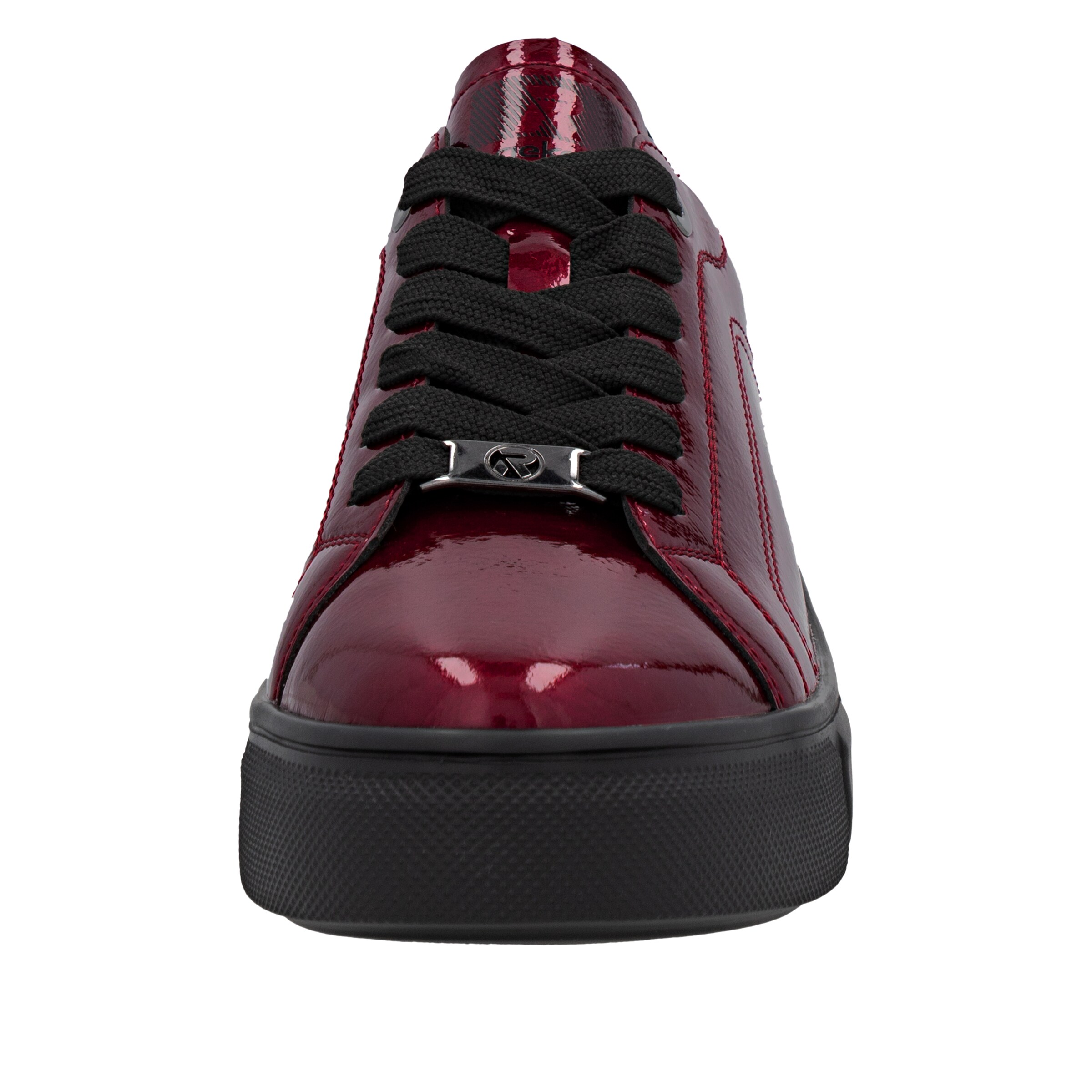 Baskets basses Rieker en rouge