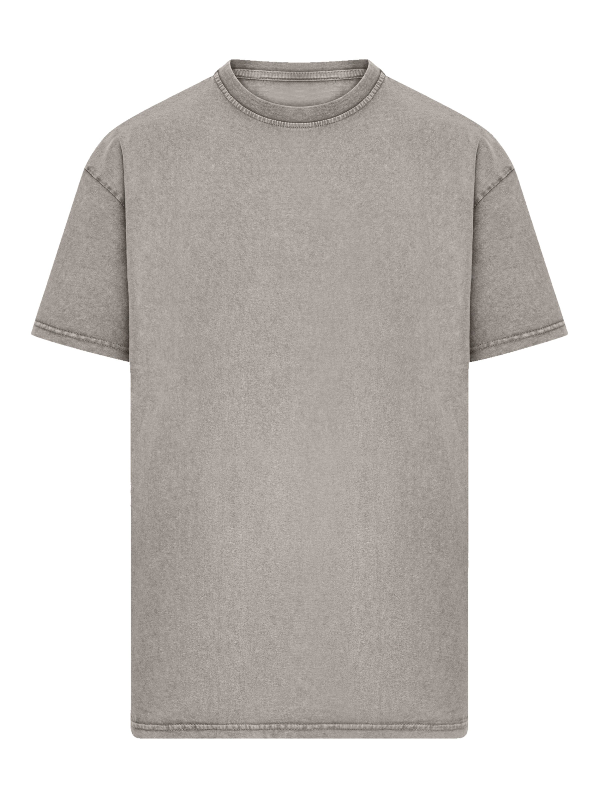 F4NT4STIC Shirt 'US National Parks Montage' in Grijs: voorkant