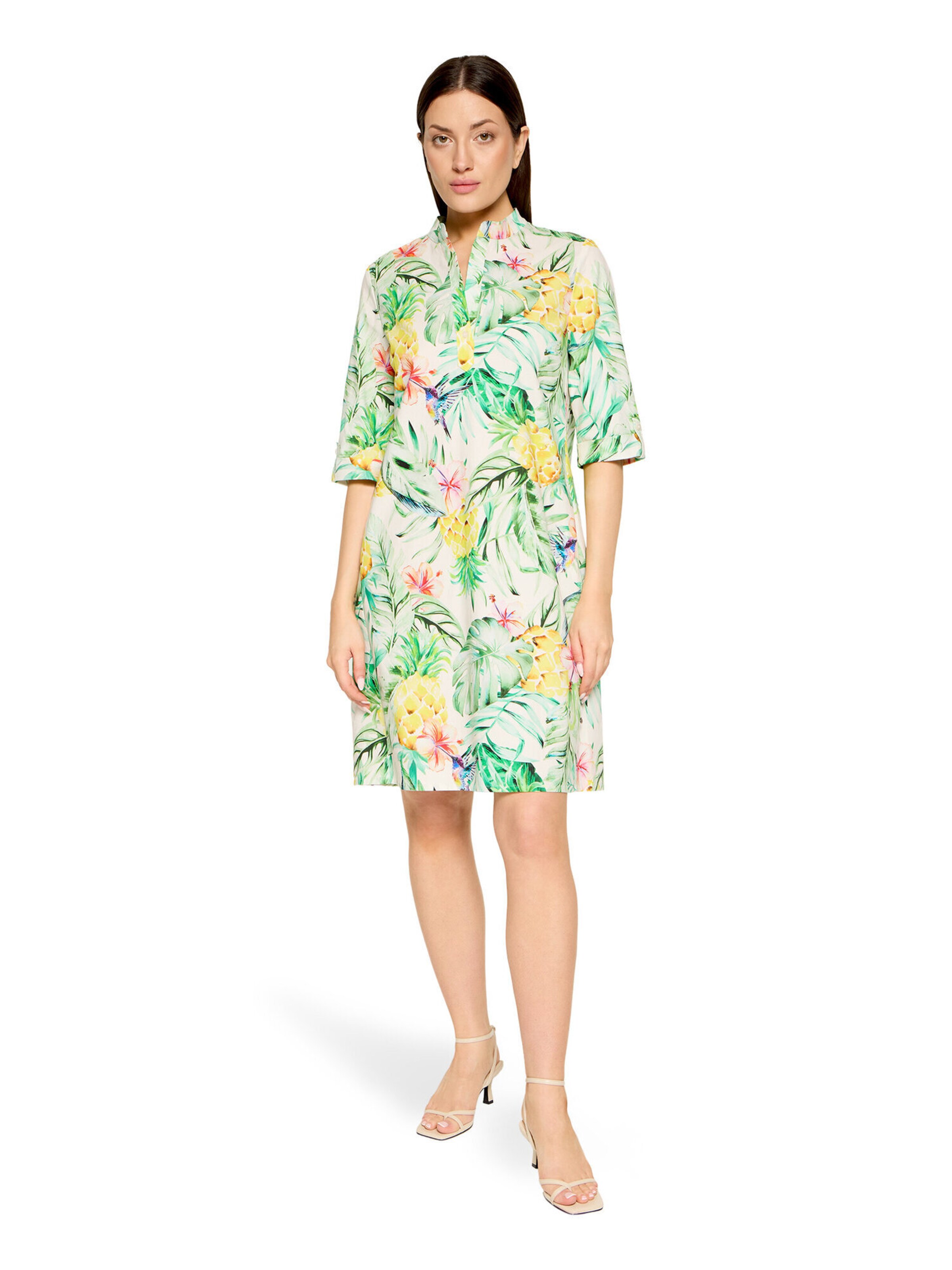 Robe de cocktail Vera Mont en vert : devant