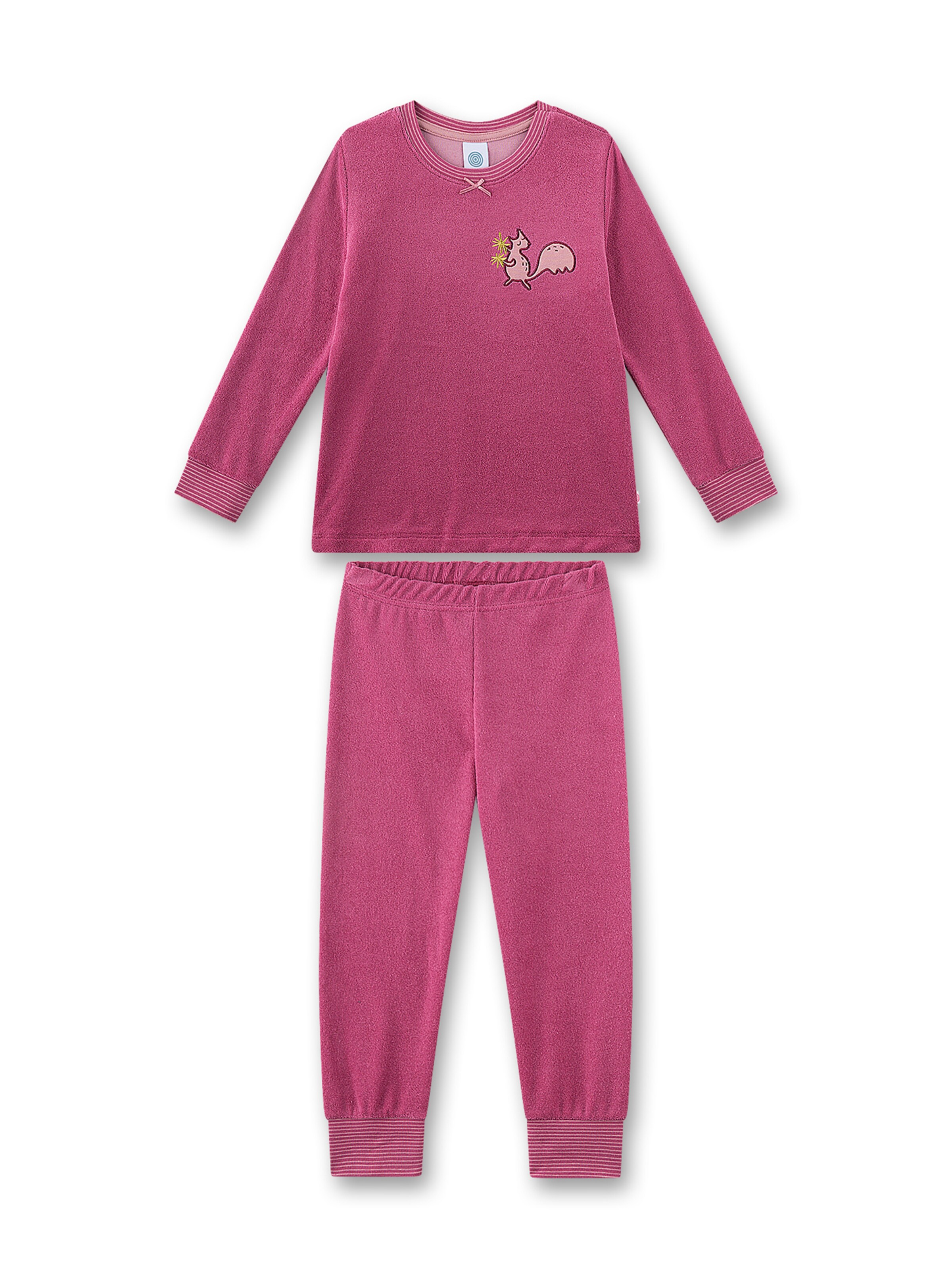 Sanetta Schlafanzug in Pink: Vorderseite