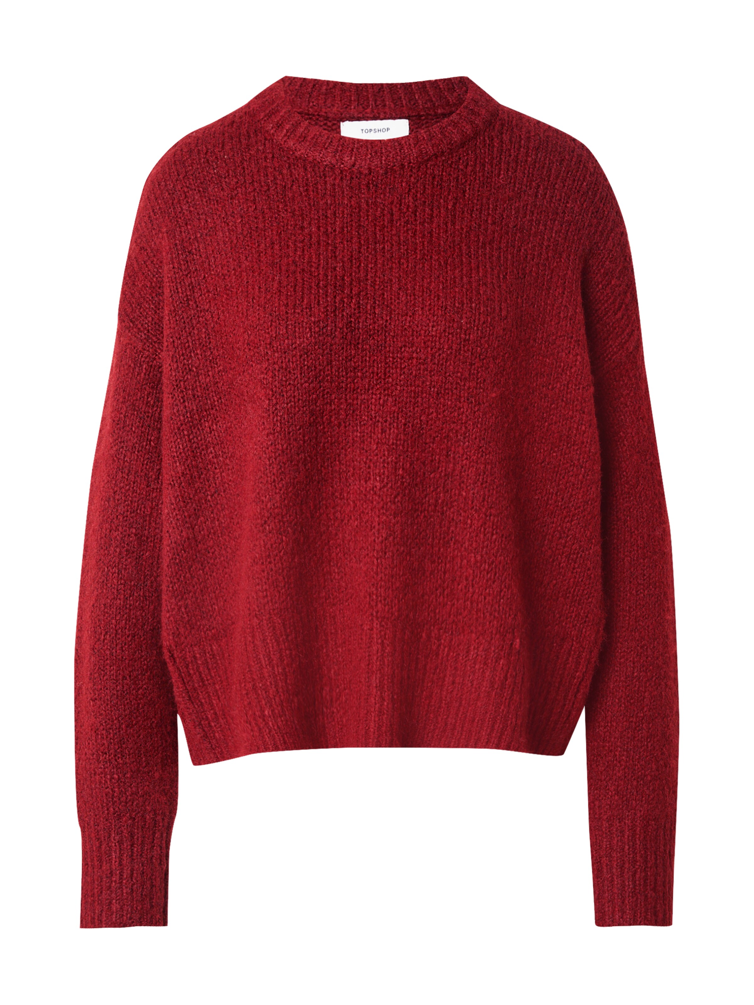 TOPSHOP Pullover 'Ultimate' in Rot: Vorderseite