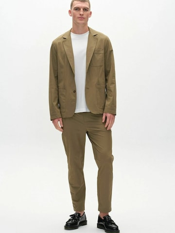Coupe regular Veste de costume 'Plaza' GABBA en vert