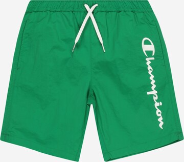 Champion Authentic Athletic Apparel Ujumispüksid, värv roheline: eest vaates