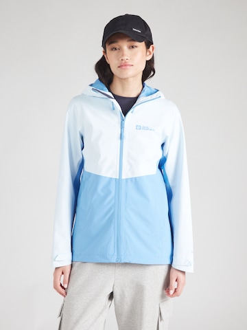 JACK WOLFSKIN Куртка в спортивном стиле 'WEILTAL' в Синий: спереди