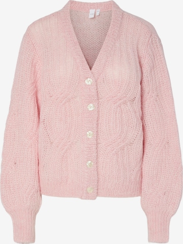 Cardigan 'YASZUMA' YAS en rose : devant