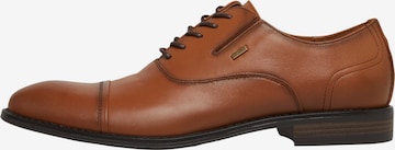 Chaussure à lacets s.Oliver en marron : devant