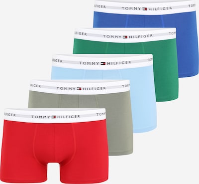 Tommy Hilfiger Underwear Bokserki 'Repeat' w kolorze jasnoniebieski / ciemny niebieski / ciemnozielony / czerwonym, Podgląd produktu