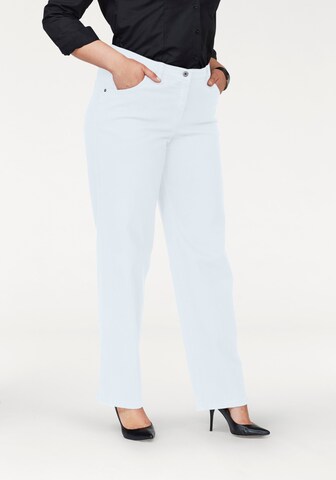 KjBRAND Regular Jeans in Weiß: Vorderseite