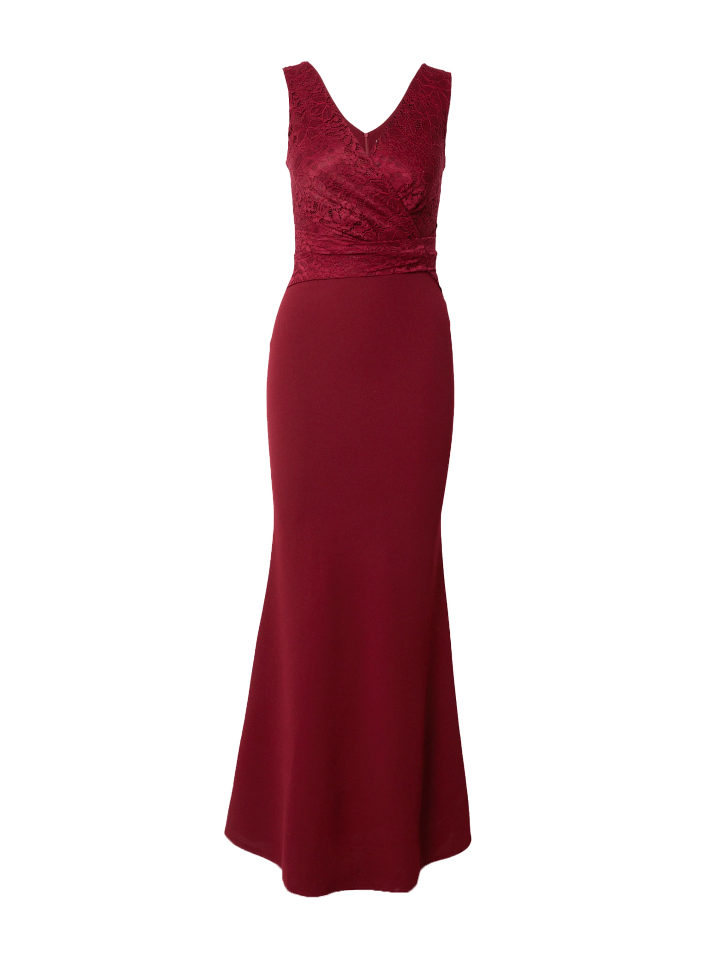 WAL G. Βραδινό φόρεμα 'BONNIE' σε κόκκινο: μπροστά
