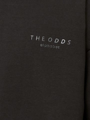 THE ODDS Sweater 'Hoodie/ alphabet' in Grey