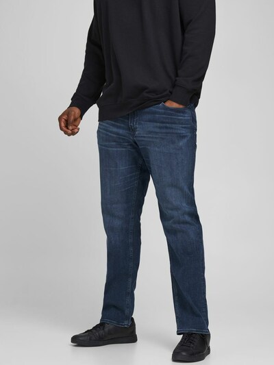 Jack & Jones Plus Džínsy 'JJIGLENN' - tmavomodrá, Model/-ka