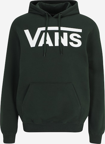 VANS Regular Fit Sweatshirt 'CLASSIC II' in Grün: predná strana