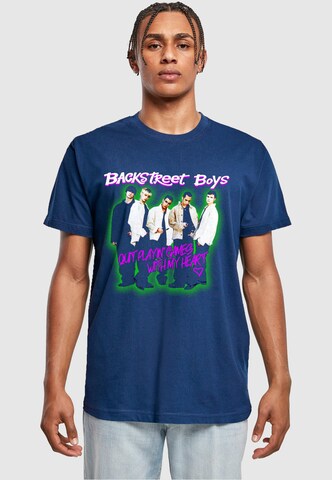 T-Shirt 'Backstreet Boys - Playing Games' Merchcode en bleu : devant