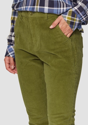 s.Oliver Slimfit Broek in Groen