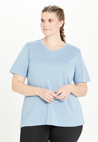 ENDURANCE Functioneel shirt in Blauw: voorkant