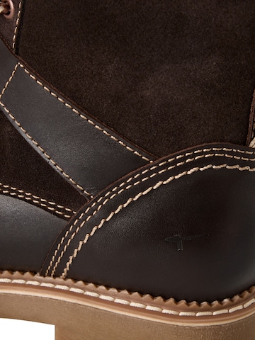 Tamaris Schnürstiefel in Braun