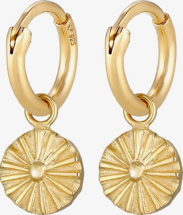 Boucles d'oreilles ELLI en or : devant