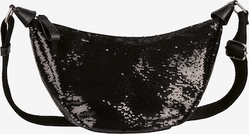 TOM TAILOR DENIM Umhängetasche 'Liriel' in Schwarz: Vorderseite