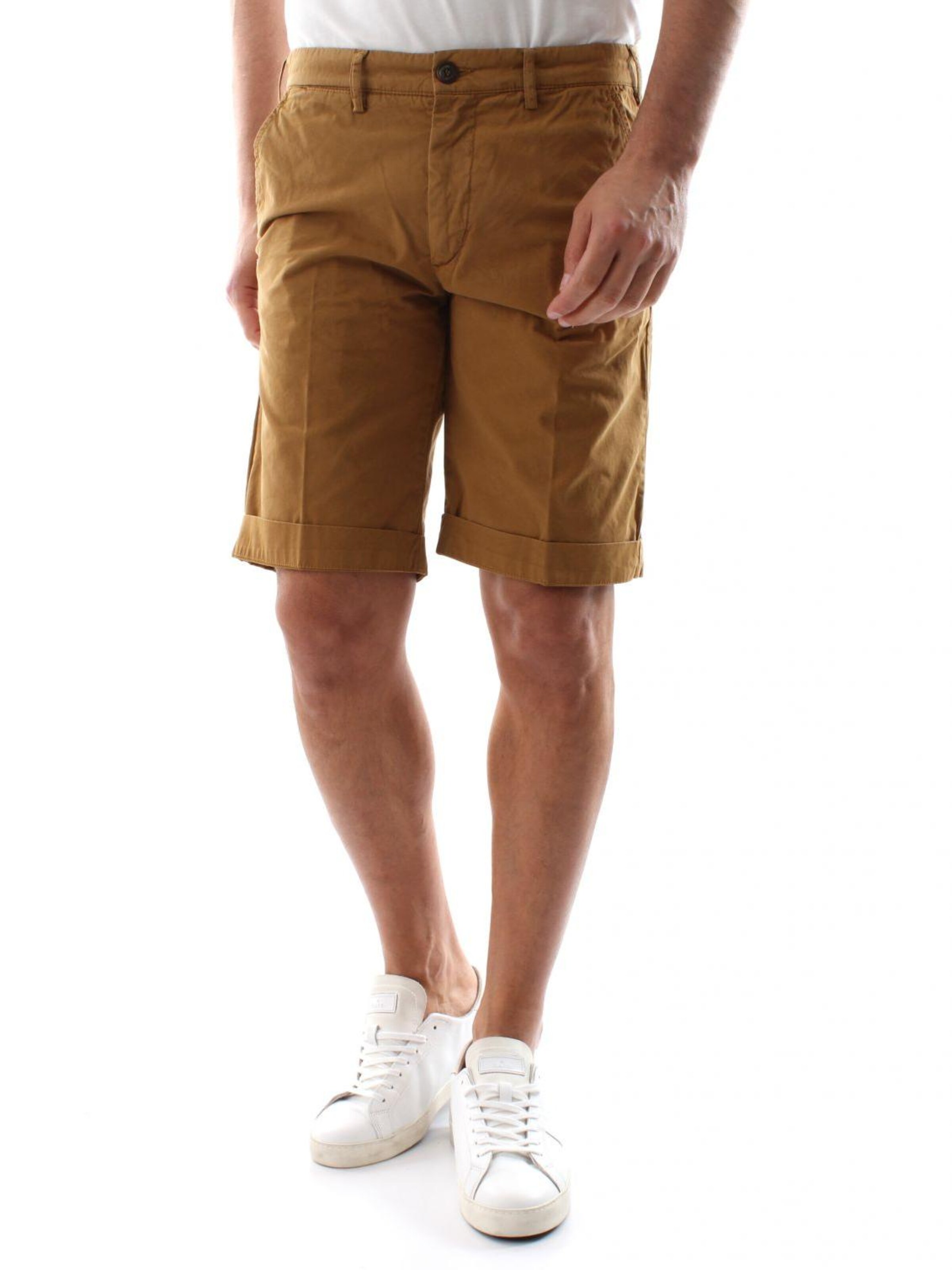 40weft Regular Pants in Brown: front