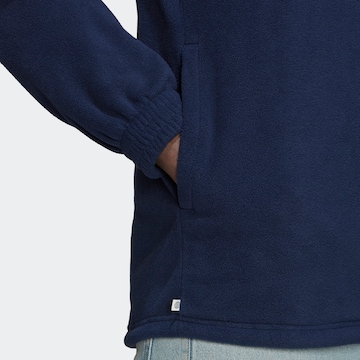 ADIDAS ORIGINALS Fleece Jacket 'Adicolor' in Blue