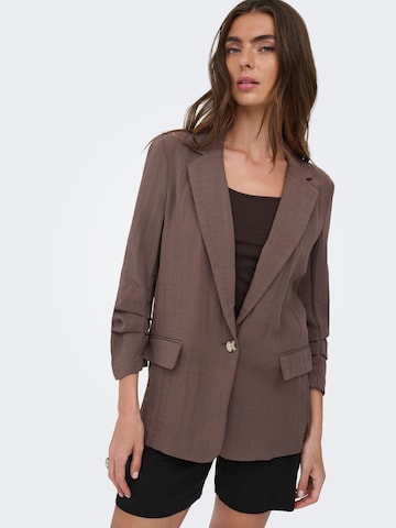 Blazer 'ONLita' ONLY en marron : devant