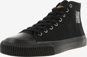 G-Star RAW High-Top Sneakers 'MEEFIC' in Black: front