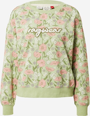 RagwearSweater majica 'JAVVA' - zelena boja: prednji dio