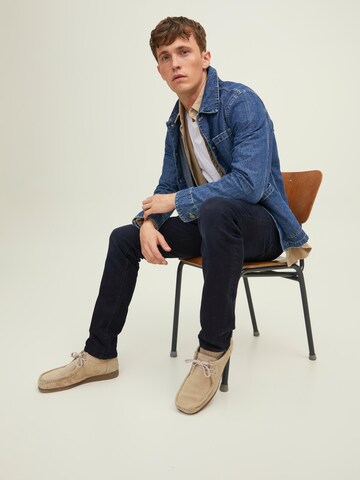 Coupe slim Jean 'Glenn' JACK & JONES en bleu