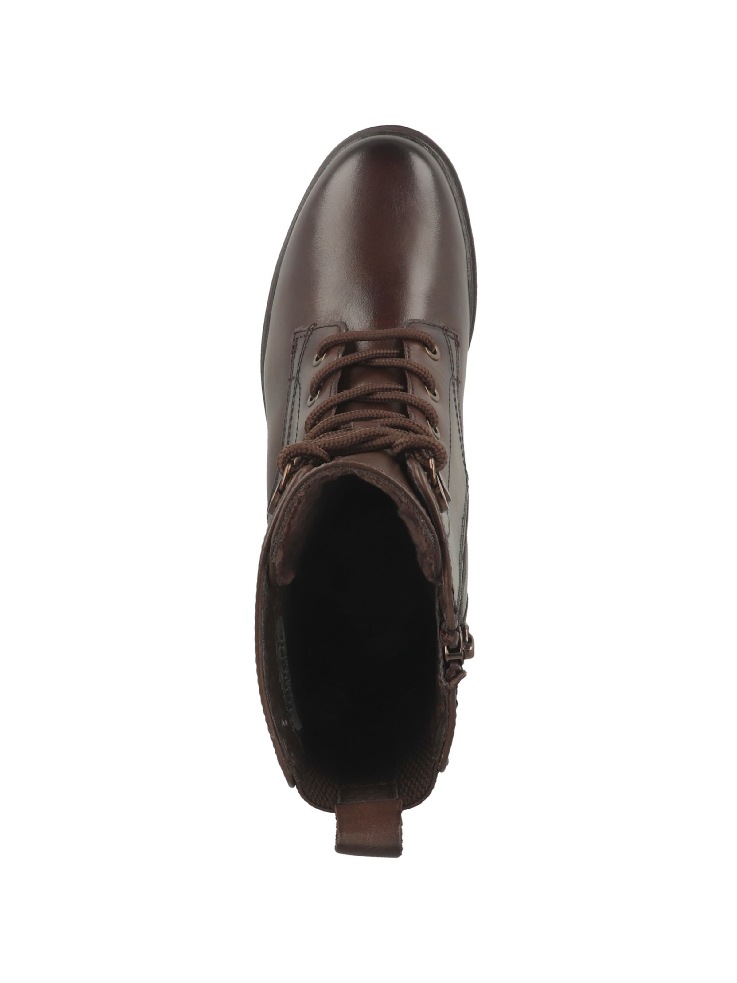 Bottines à lacets Tamaris en marron