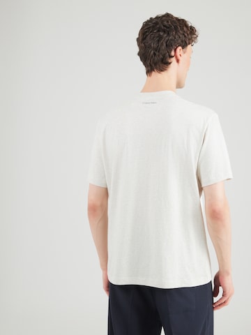 Calvin Klein Jeans Regularen Majica 'Relaxed Logo' | siva barva