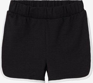 NAME IT Regular Shorts 'VACA' in Schwarz: predná strana